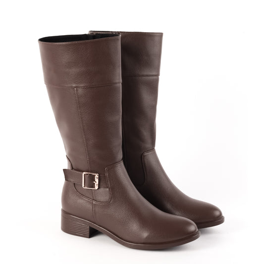Bota Alta para Mujer – Luna 05 Marrón