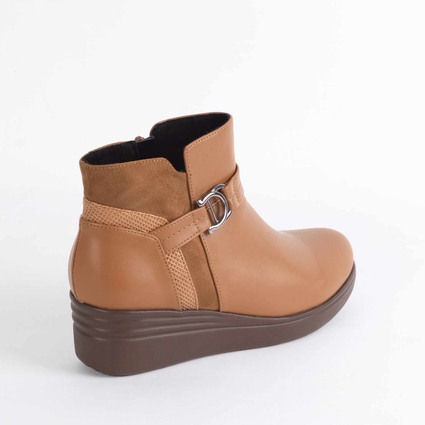 Botin con Plataforma - Mary 07 Camel