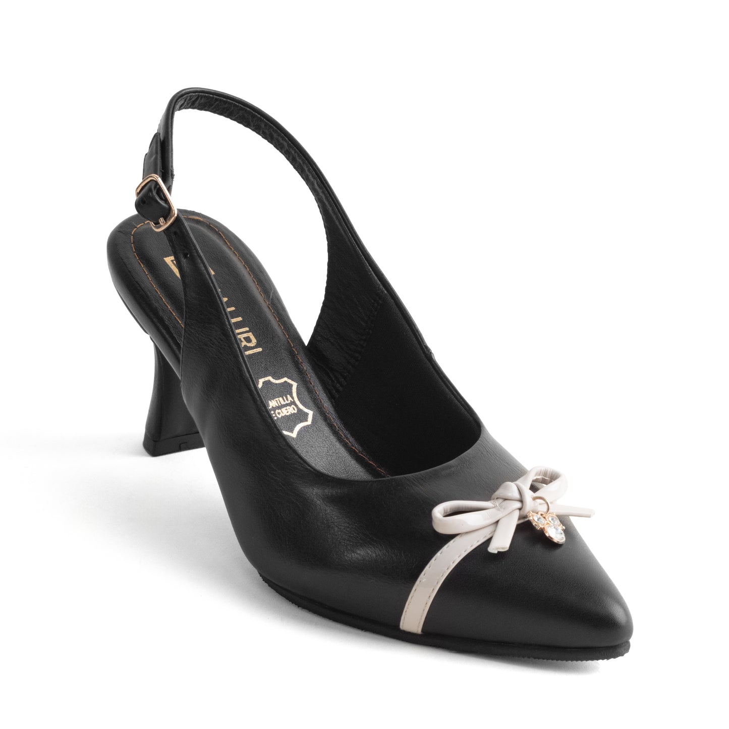 Stiletto Elegante de Mujer - Celine Negro
