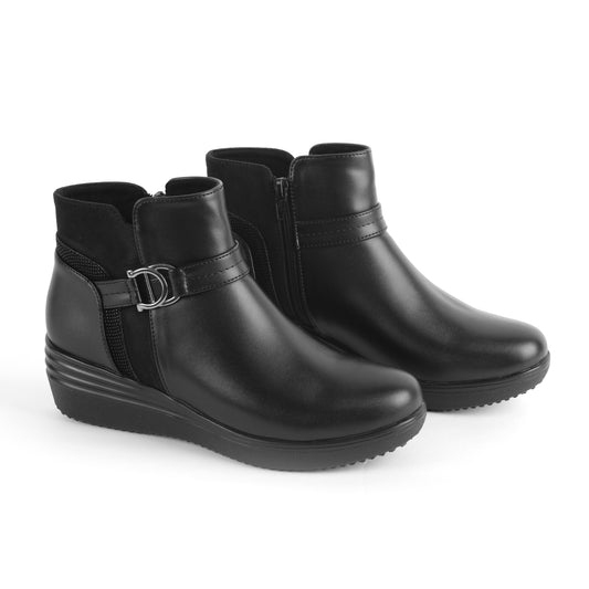Botín con Plataforma Interna - Mary 07 Black