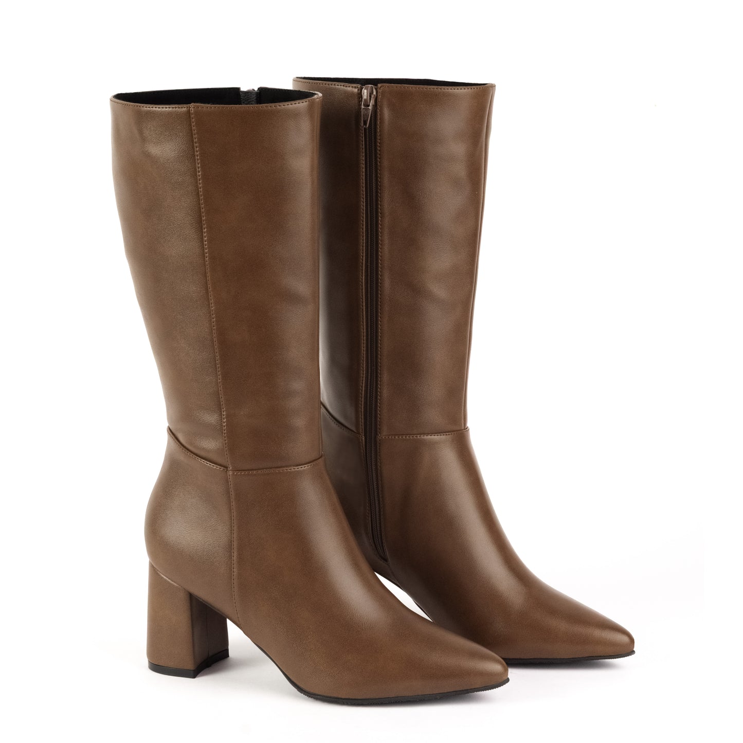 Bota Alta para Mujer – Kiara 02 Café