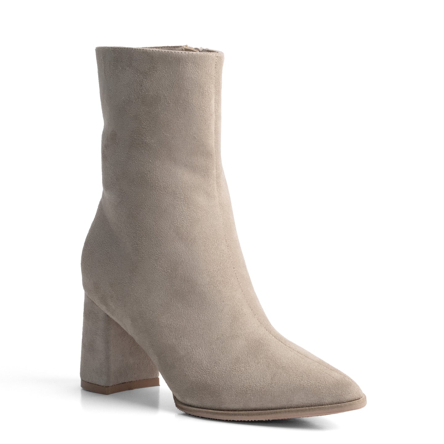 Women's Suede Ankle Boots – kiara 03G Brown
