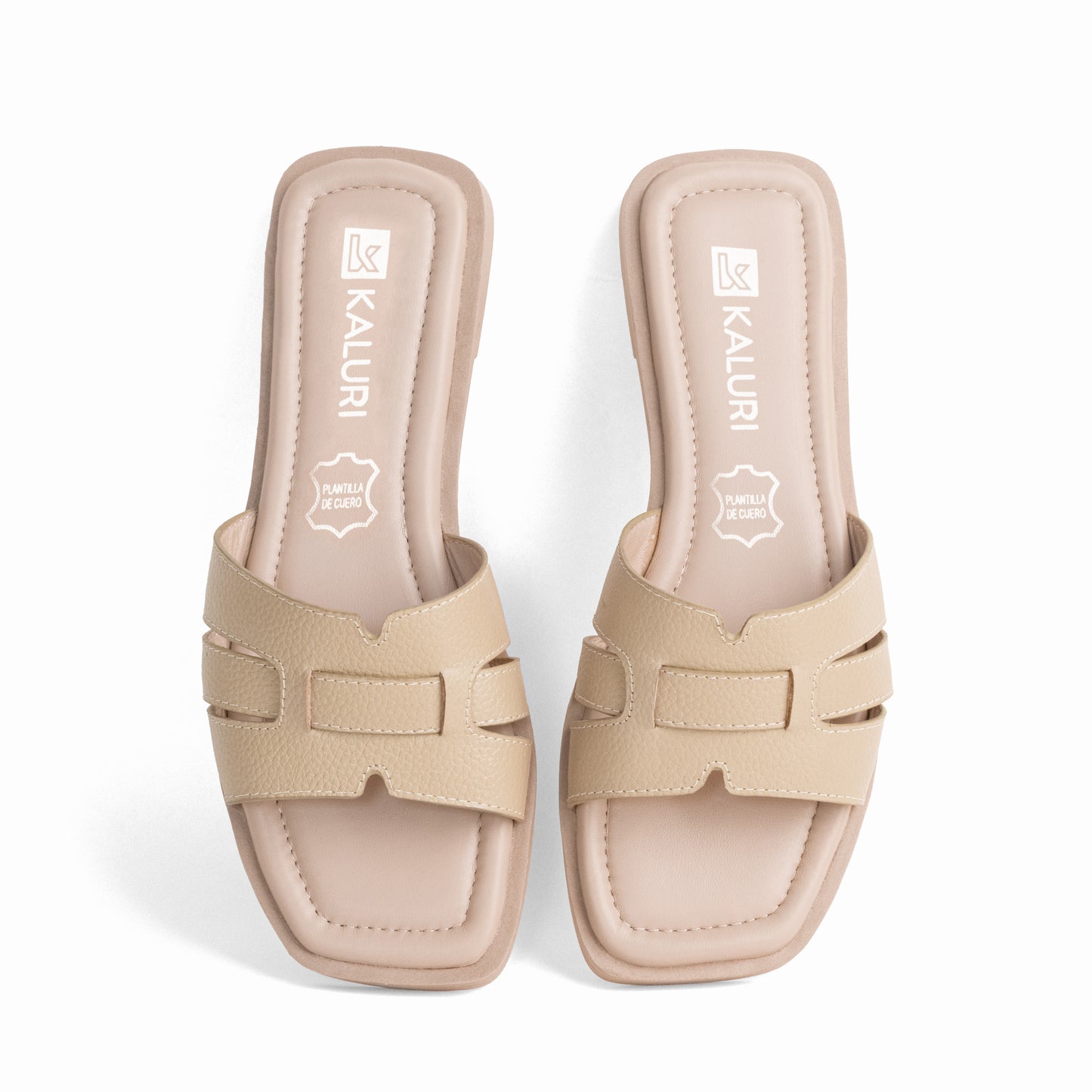 Sandalia Elegante de Mujer - Carezza Beige