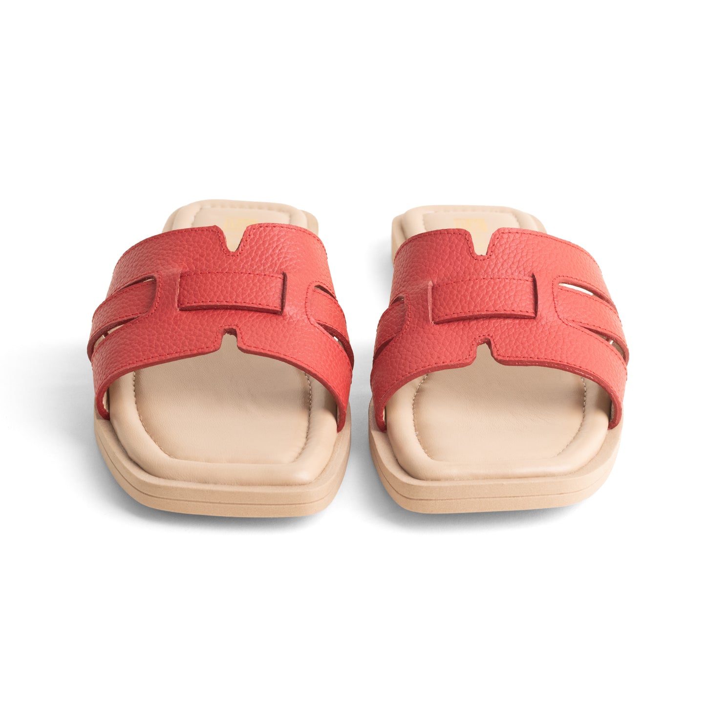 Sandalia Elegante de Mujer - Carezza Rojo