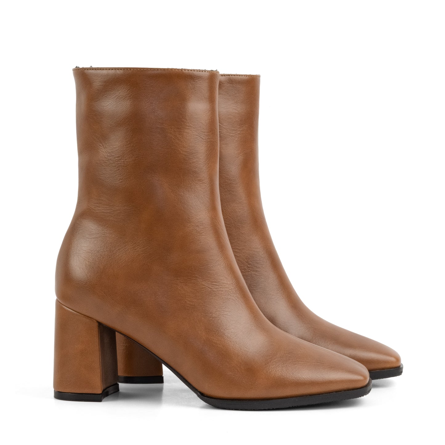 Women's Square Toe High Boot – Tara 01 Chocolate