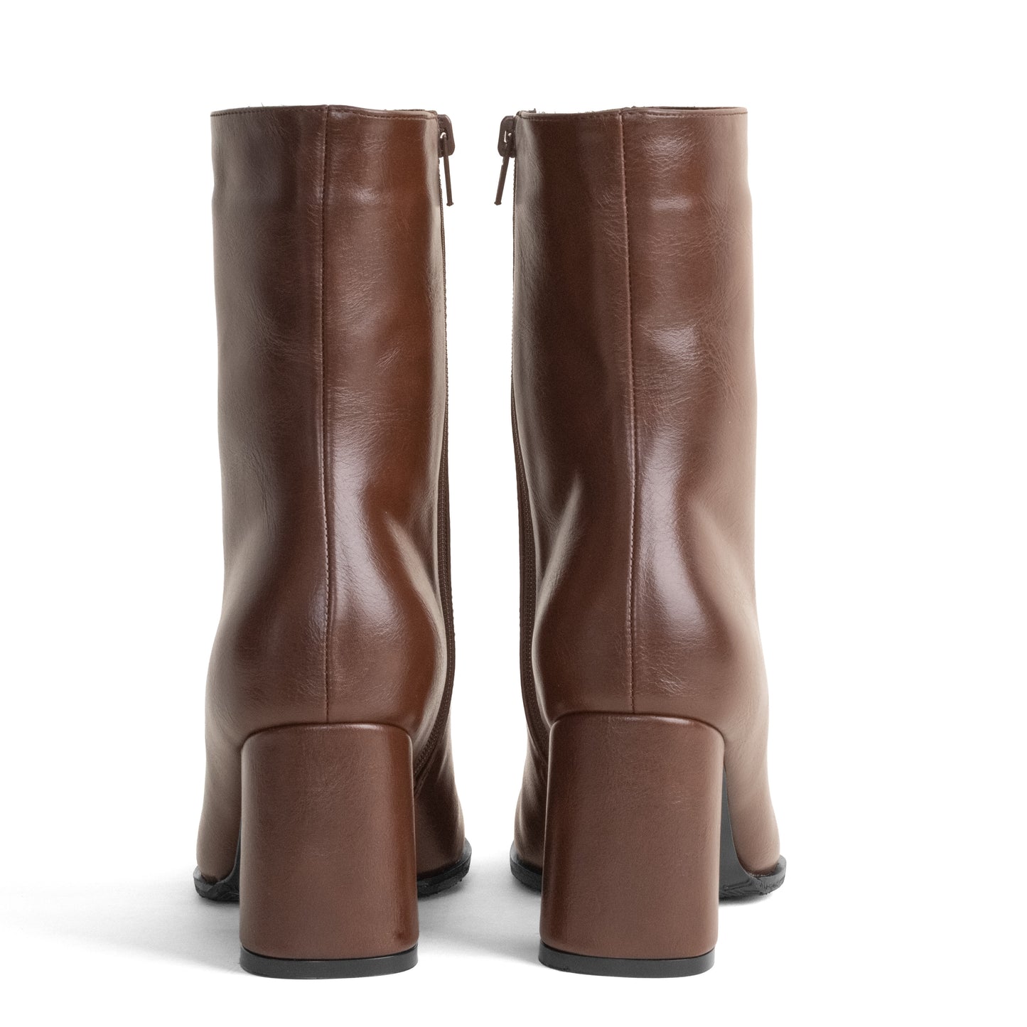 Women's Square Toe High Boot – Tara 01 Chocolate