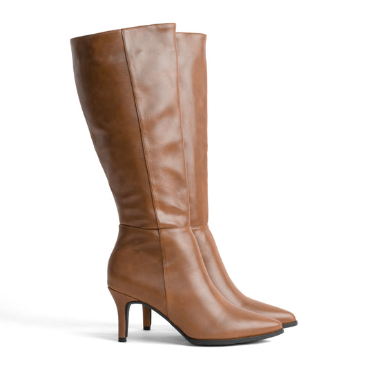 Bota Alta para Mujer – Kiara 05A Caramelo