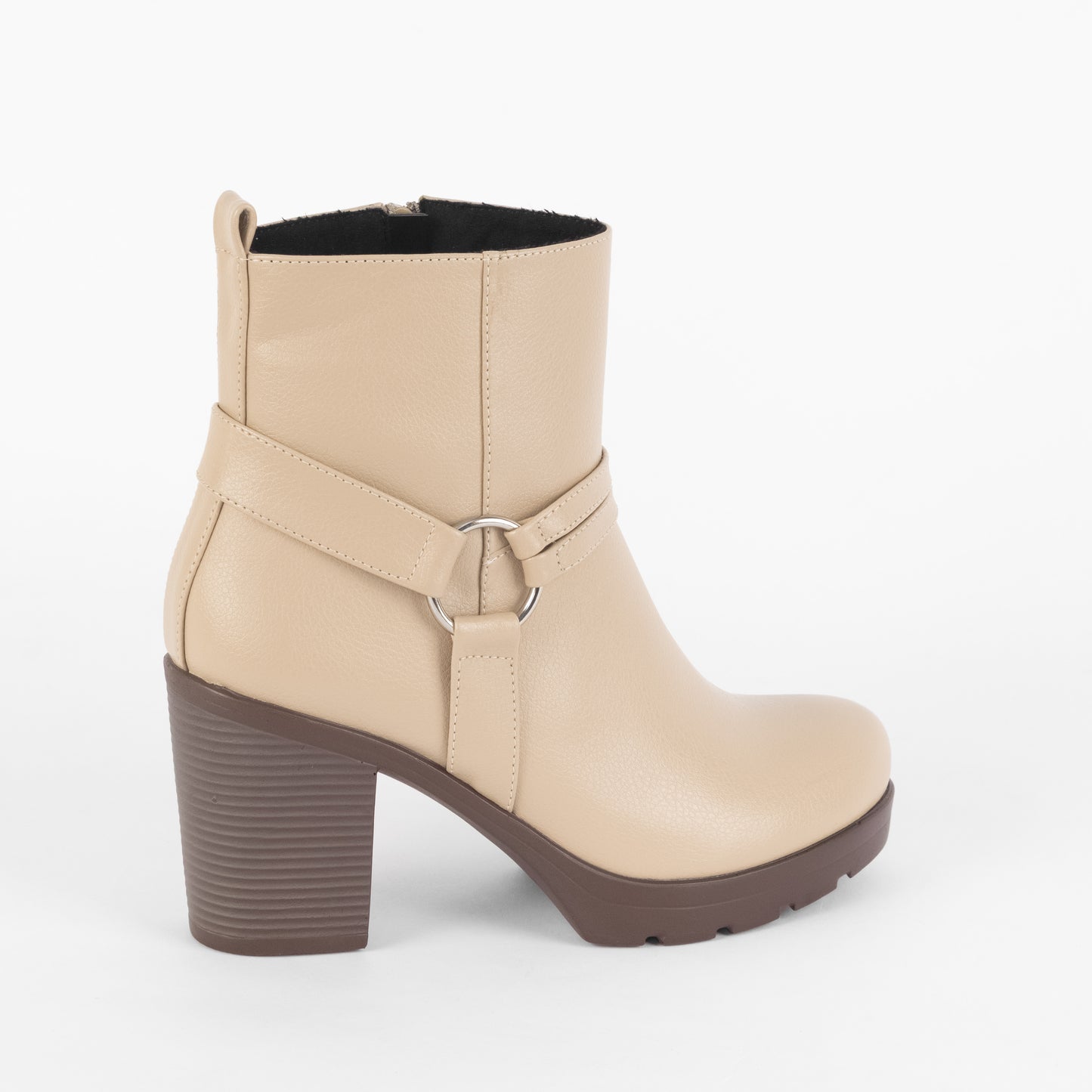 Botin de Tacón Grueso - Zayda 01 Camrll
