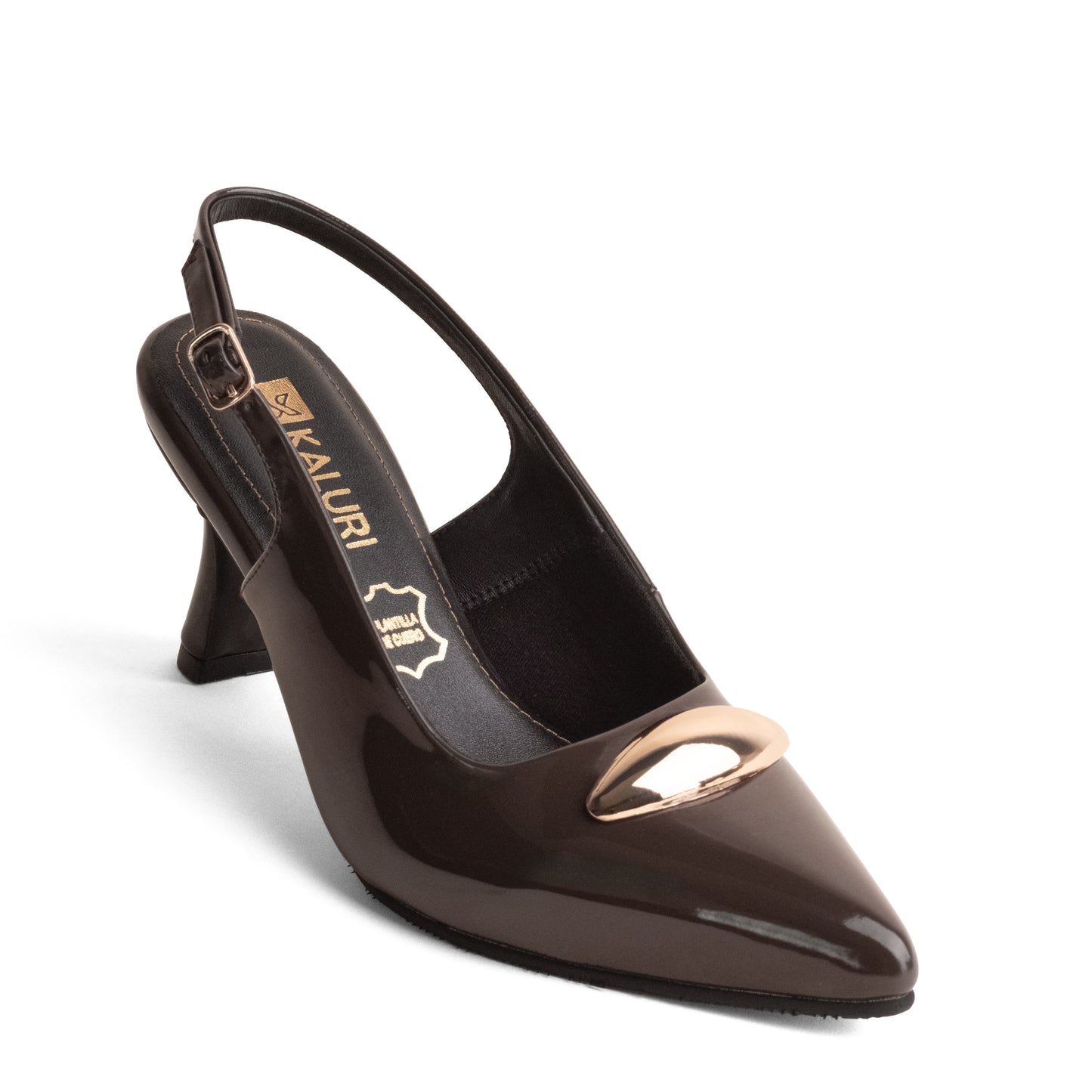 Stiletto Elegante de Mujer - Arlett Chocolate