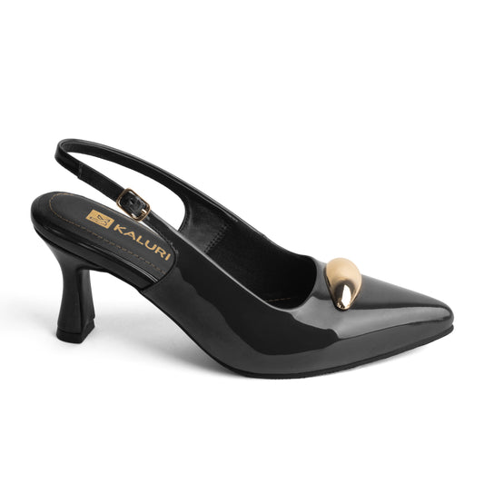 Stiletto Elegante de Mujer - Arlett Negro