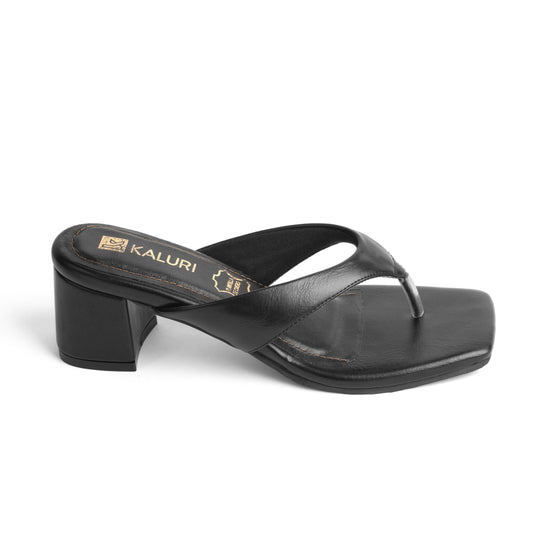 Sandalia Elegante de Mujer - Ayla Negro