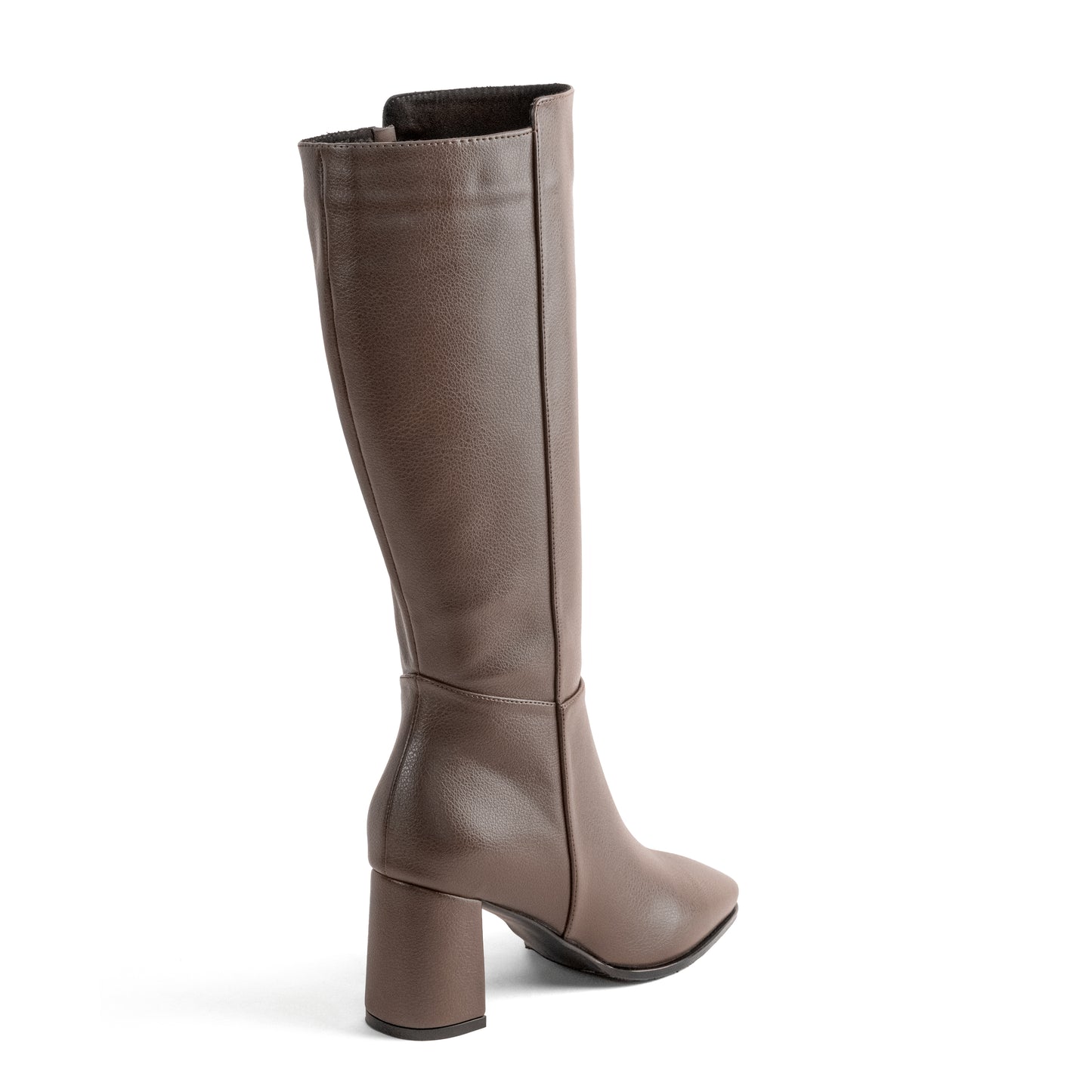 Bota Alta Punta Cuadrada para Mujer –  Tara 01 Chocolate