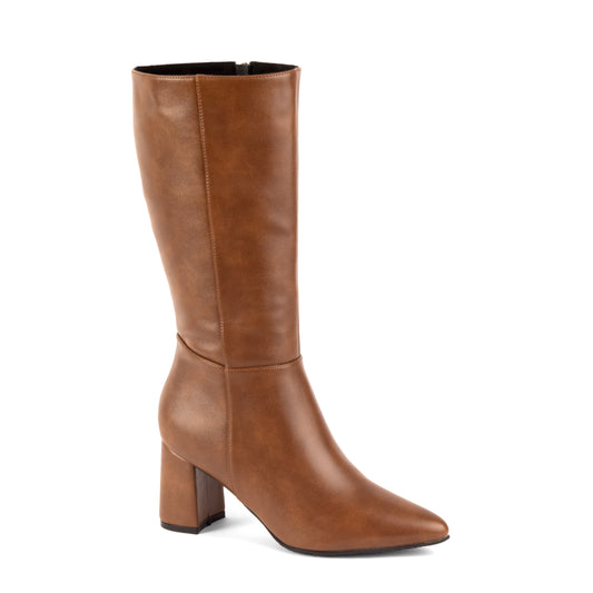 Bota Alta para Mujer –  Kiara 02 Caramelo