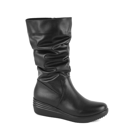 Bota con Plataforma para Mujer - Mary 09 Black