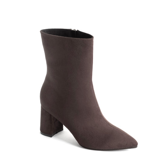 Botín de Gamuza para Mujer – kiara 03G Marrón