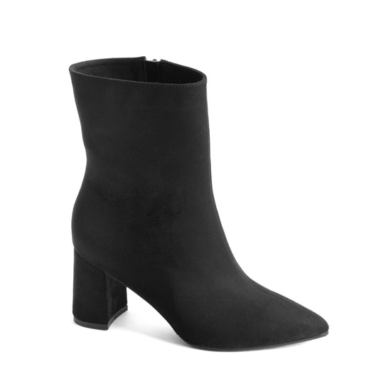 Botín de Gamuza para Mujer –  Kiara 03 Negra