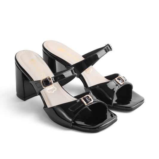 Sandalia Elegante de Mujer - Dary  Negro