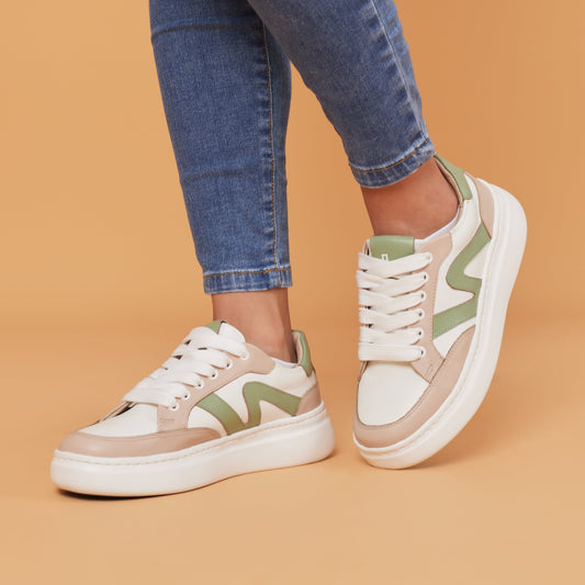 Zapatillas Urbanas de Cuero para Mujer - Oslo
