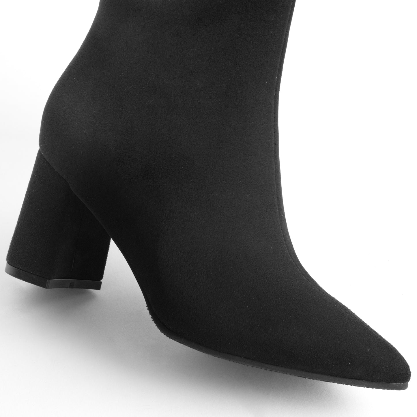 Botín de Gamuza para Mujer –  Kiara 03 Negra
