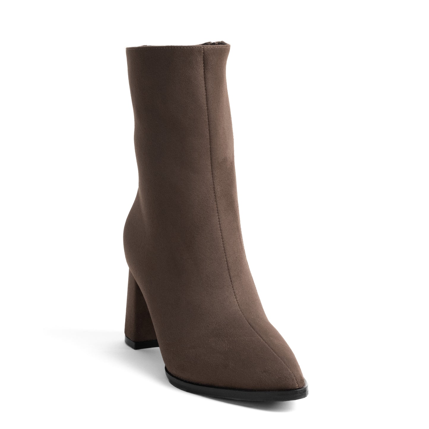 Women's Suede Ankle Boots – kiara 03G Brown