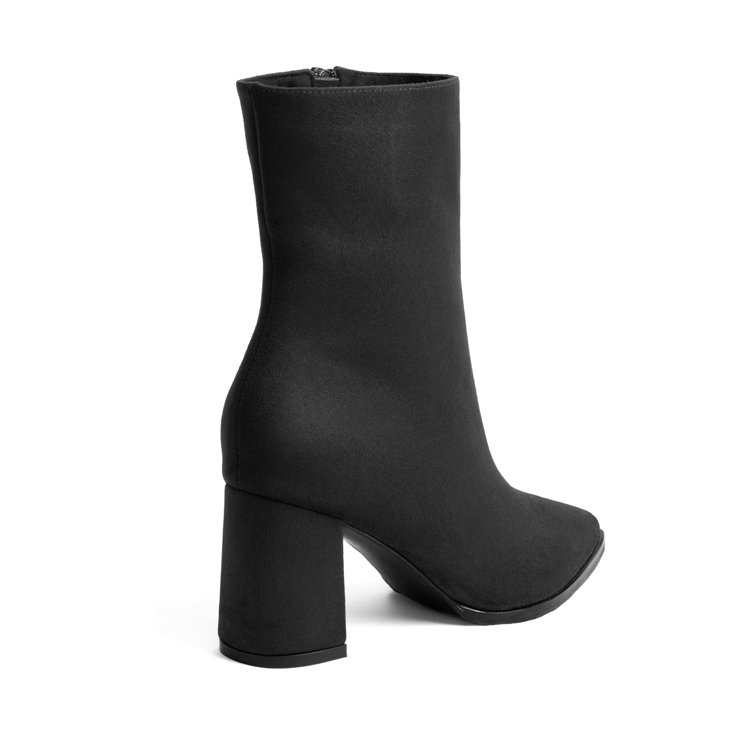 Women's Suede Ankle Boots – Kiara 03 Black 