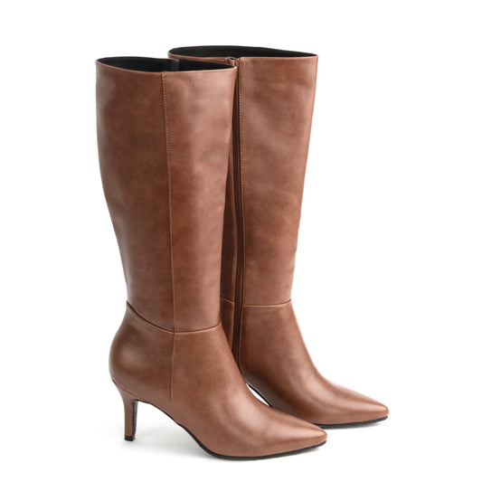 Bota Alta para Mujer –  Kiara 05A Caramelo