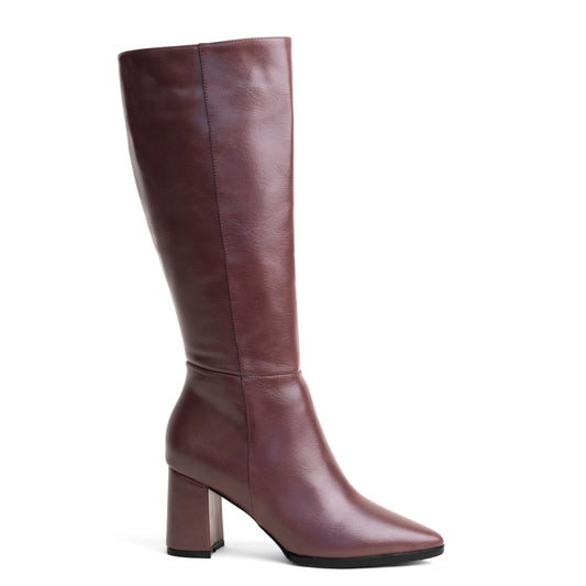 Bota Alta para Mujer –  Kiara 05 Borgoña