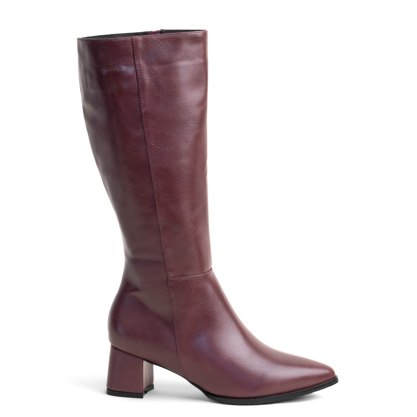 Bota Alta para Mujer –  Kiara 06 Conche Vino