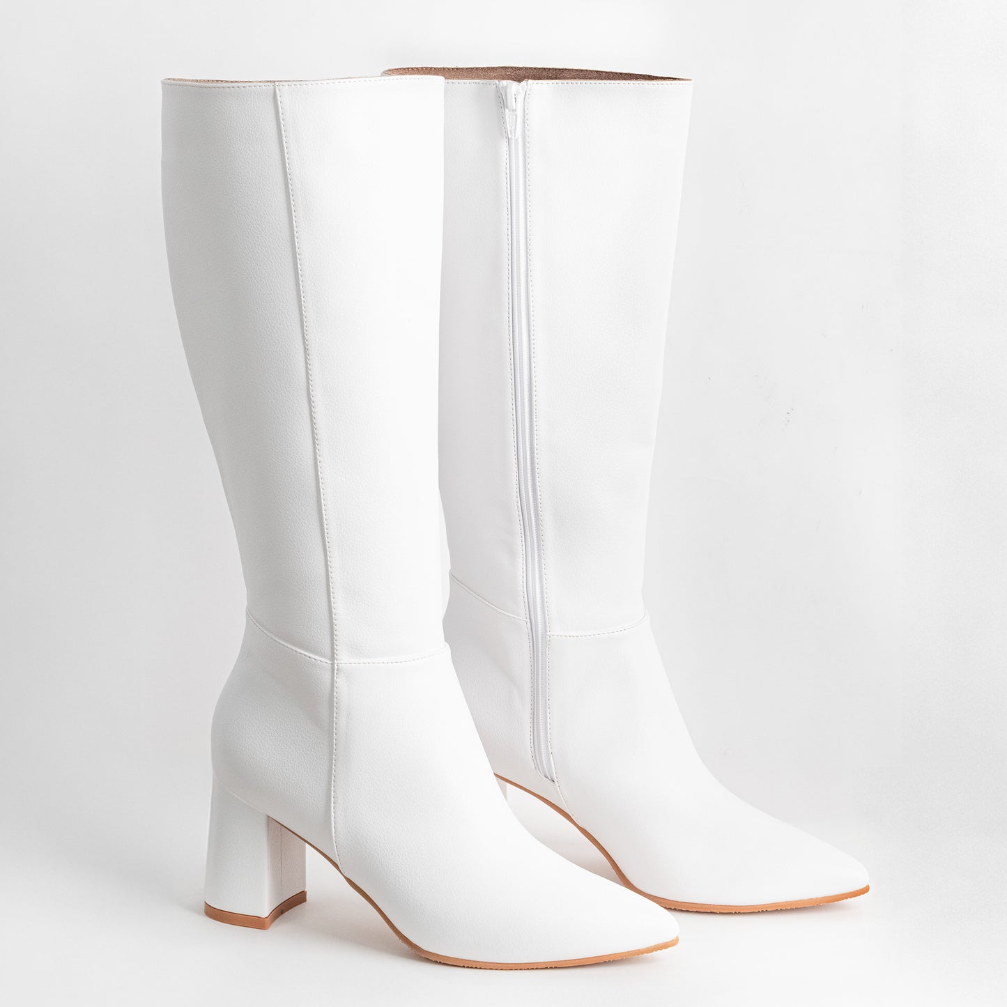 Bota Alta para Mujer –   Kiara 05 Blanco