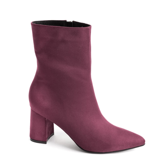 Botín de Gamuza para Mujer – kiara 03G Conche Vino