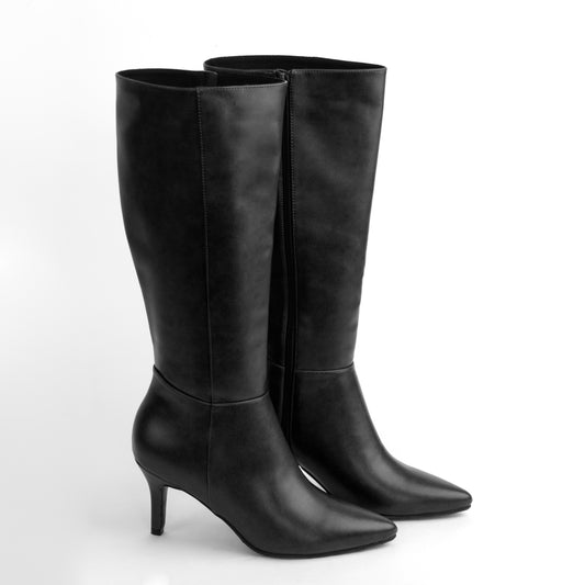 Bota Alta para Mujer –  Kiara 02A Negra