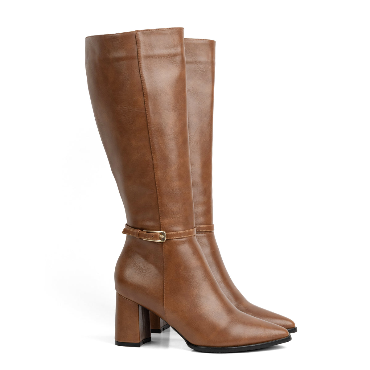 Women's High Boot – Kiara 05 Textured Caramel
