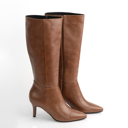 Bota Alta para Mujer –  Kiara 05A Caramelo