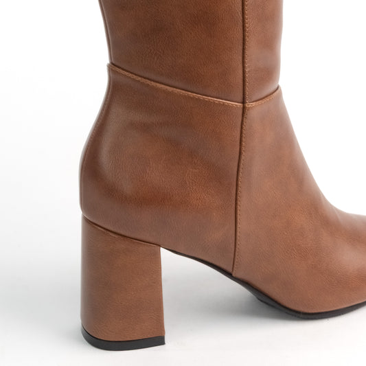 Bota Alta para Mujer –  Kiara 02 Caramelo