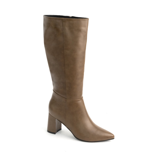Bota Alta para Mujer –  Kiara 02 Café