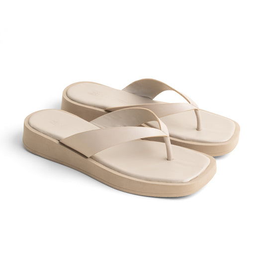 Sandalia Elegante de Mujer - Sole Beige