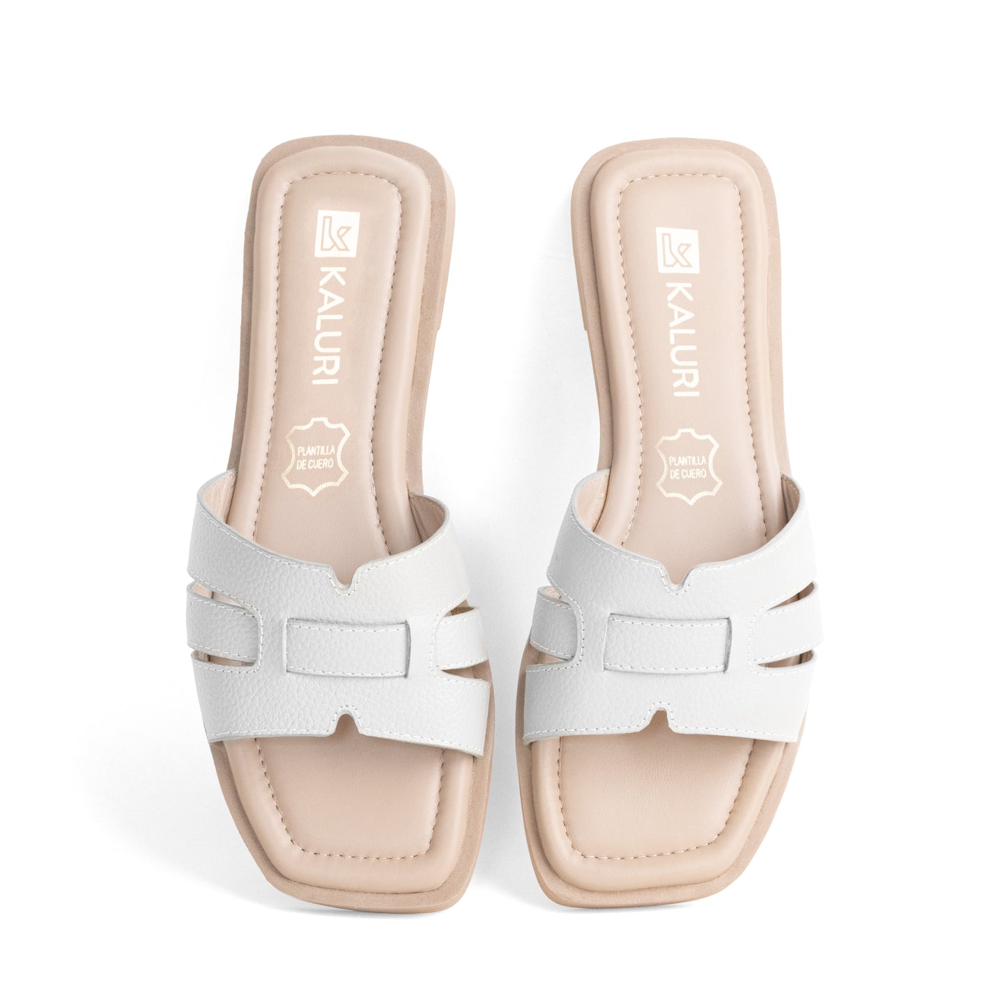 Sandalia Elegante de Mujer - Carezza Blanco