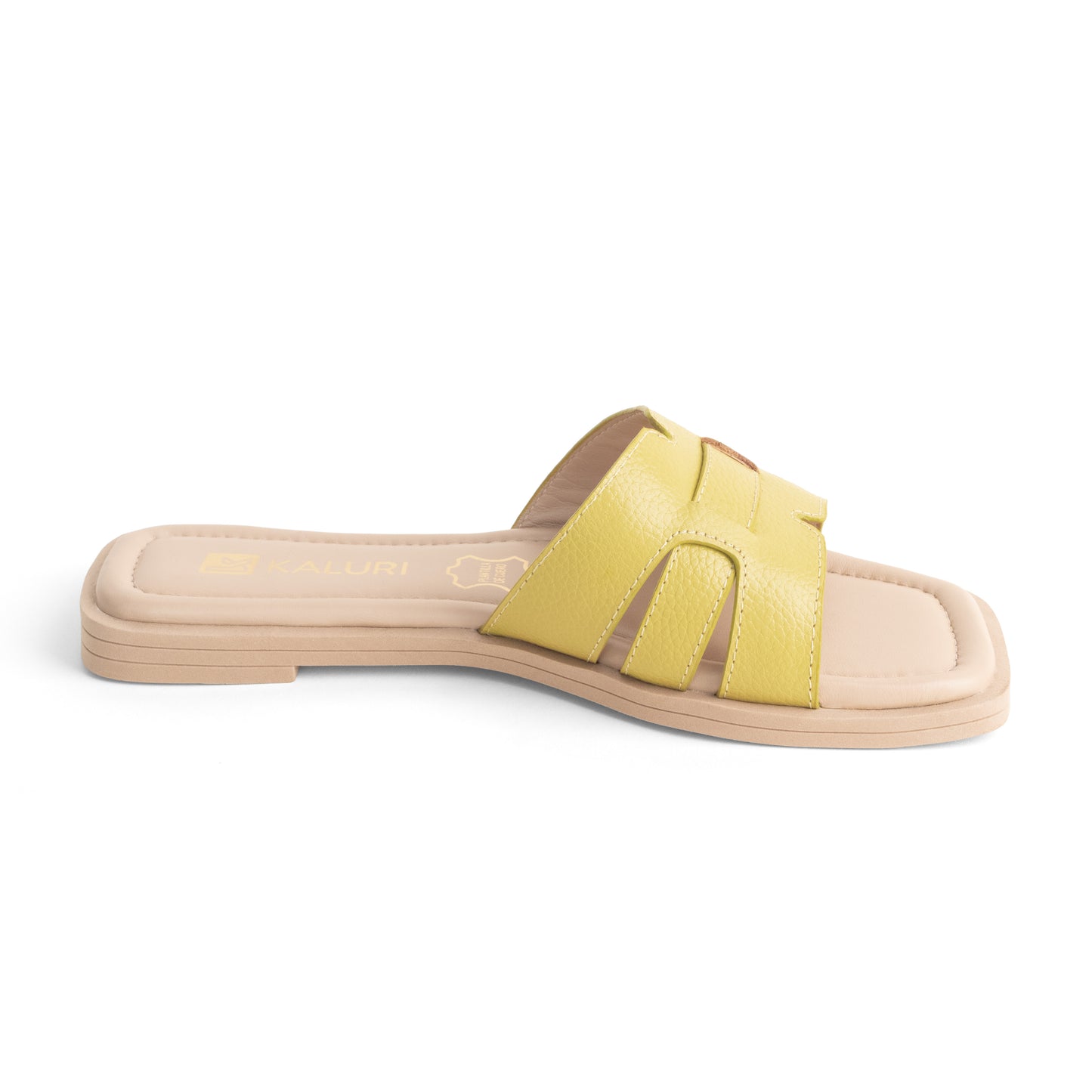 Sandalia Elegante de Mujer - Carezza Verde Limón