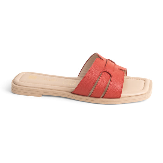 Sandalia Elegante de Mujer - Carezza Rojo