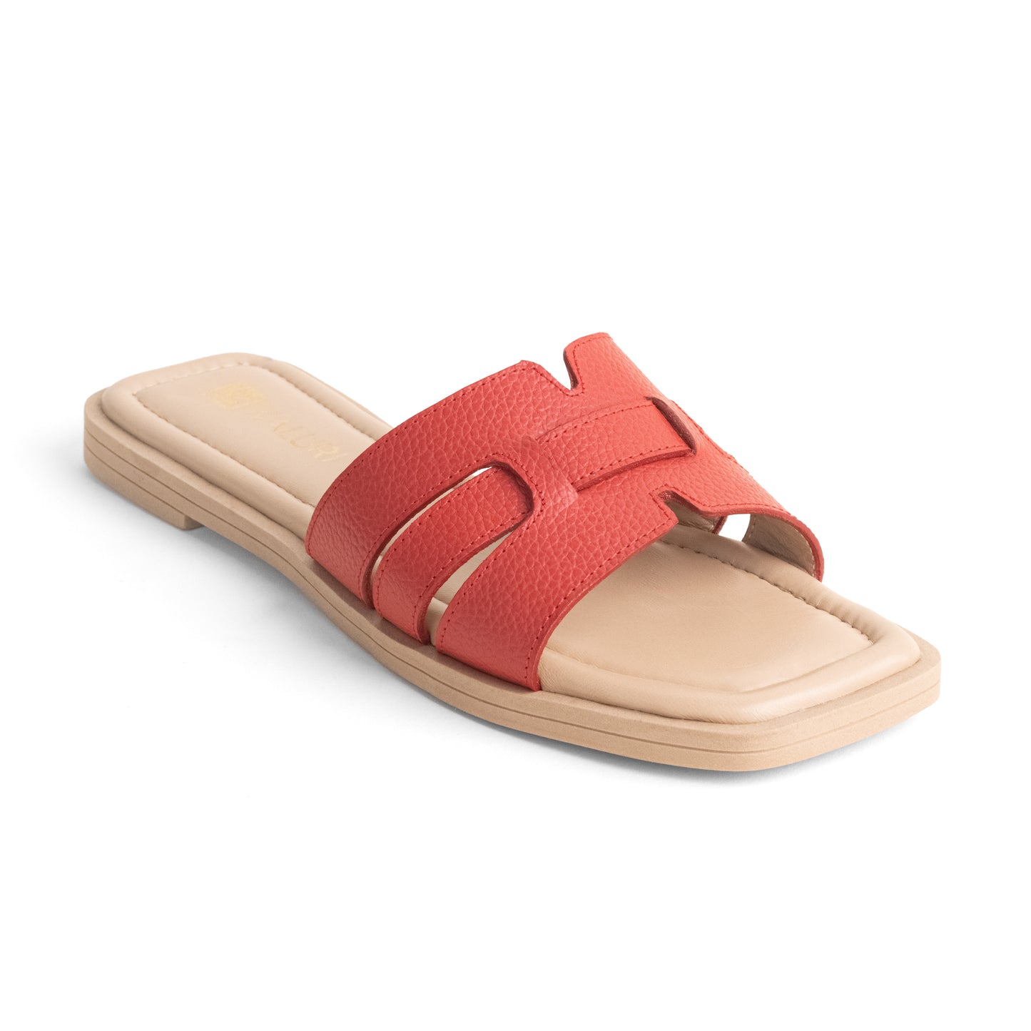 Sandalia Elegante de Mujer - Carezza Rojo