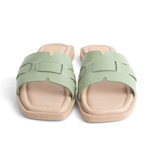 Sandalia Elegante de Mujer - Carezza Verde Menta