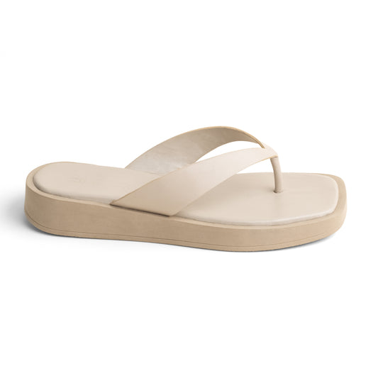 Sandalia Elegante de Mujer - Sole Beige