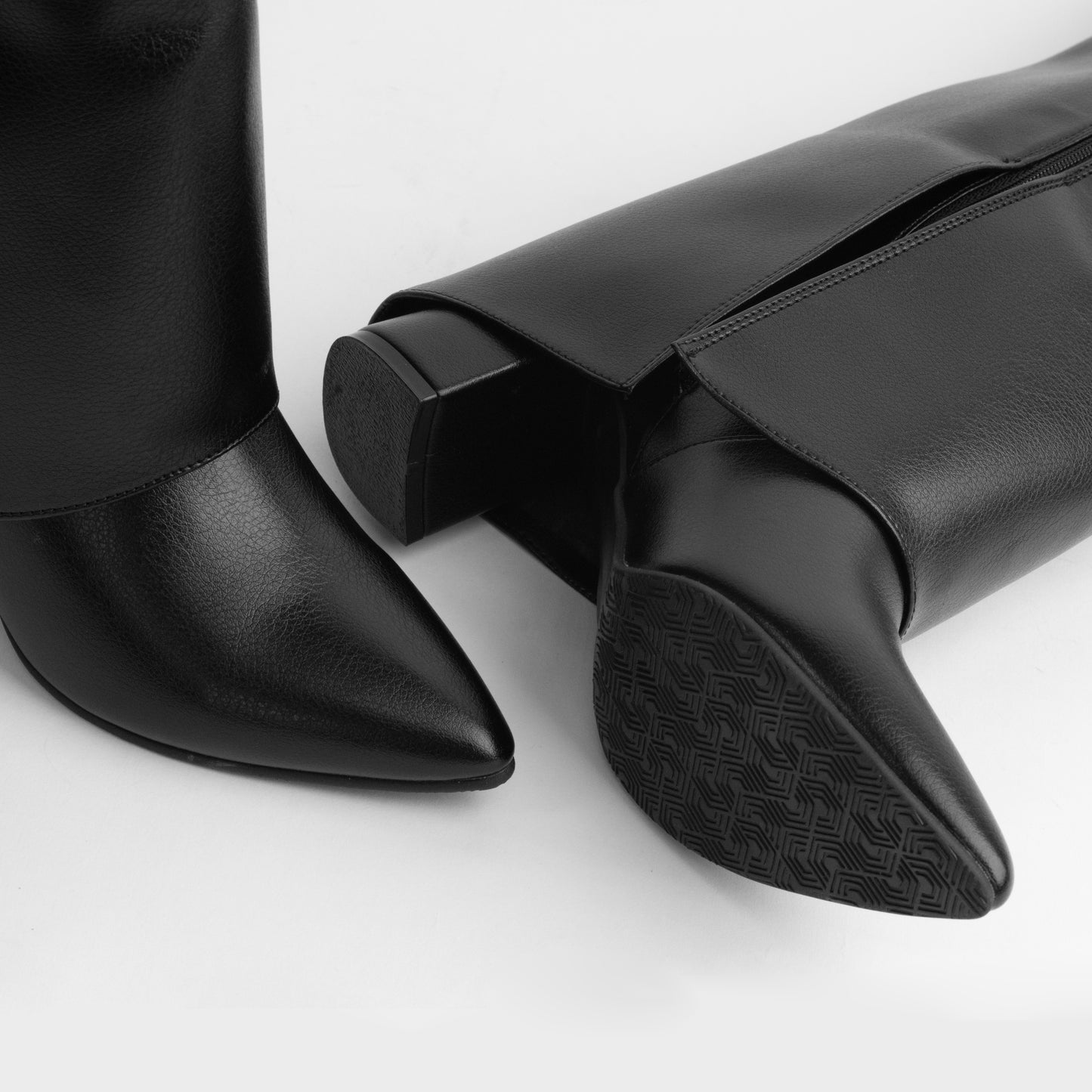 Bota Alta para Mujer – Shark Negro