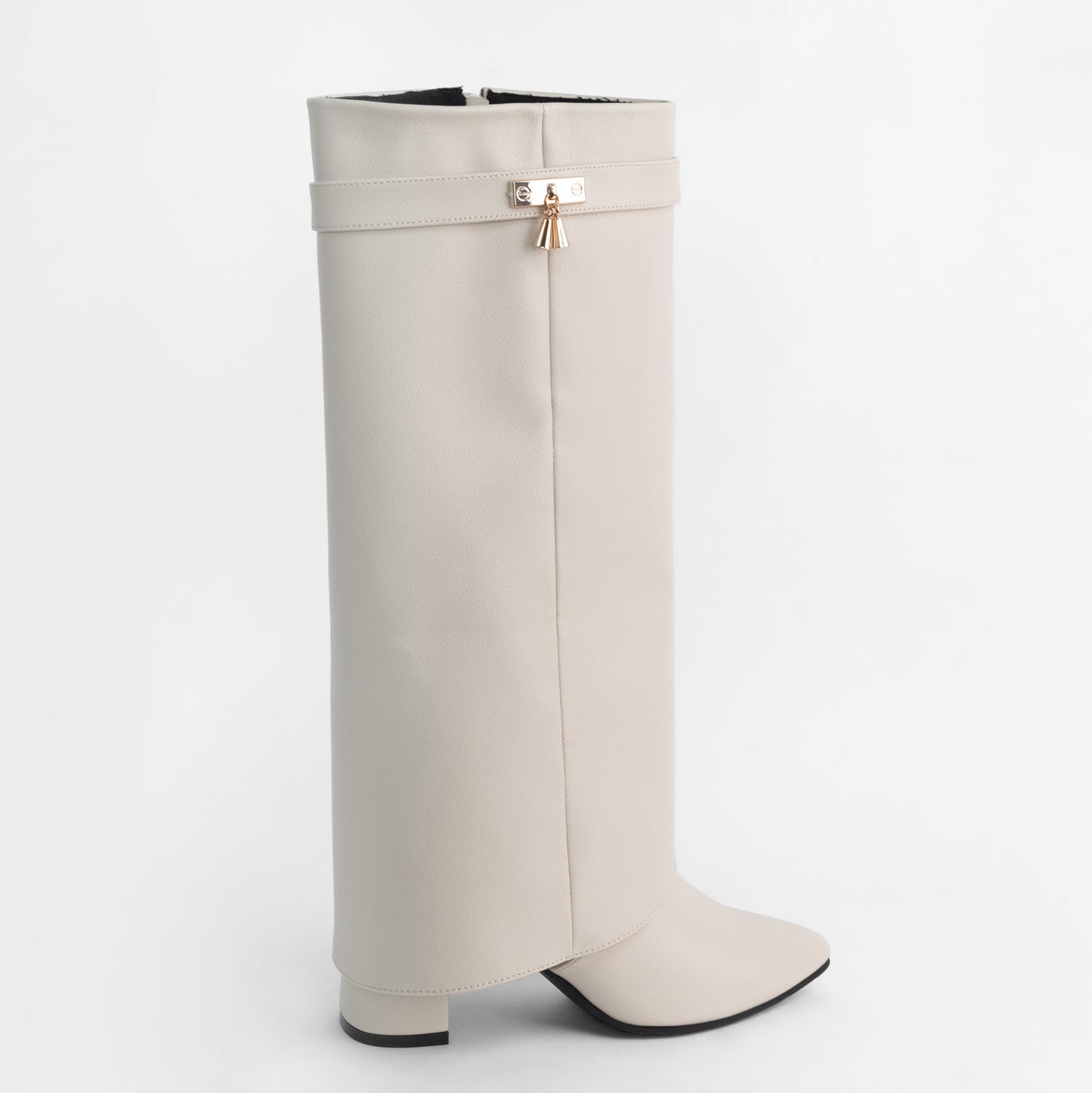 Bota Alta para Mujer – Shark Hueso