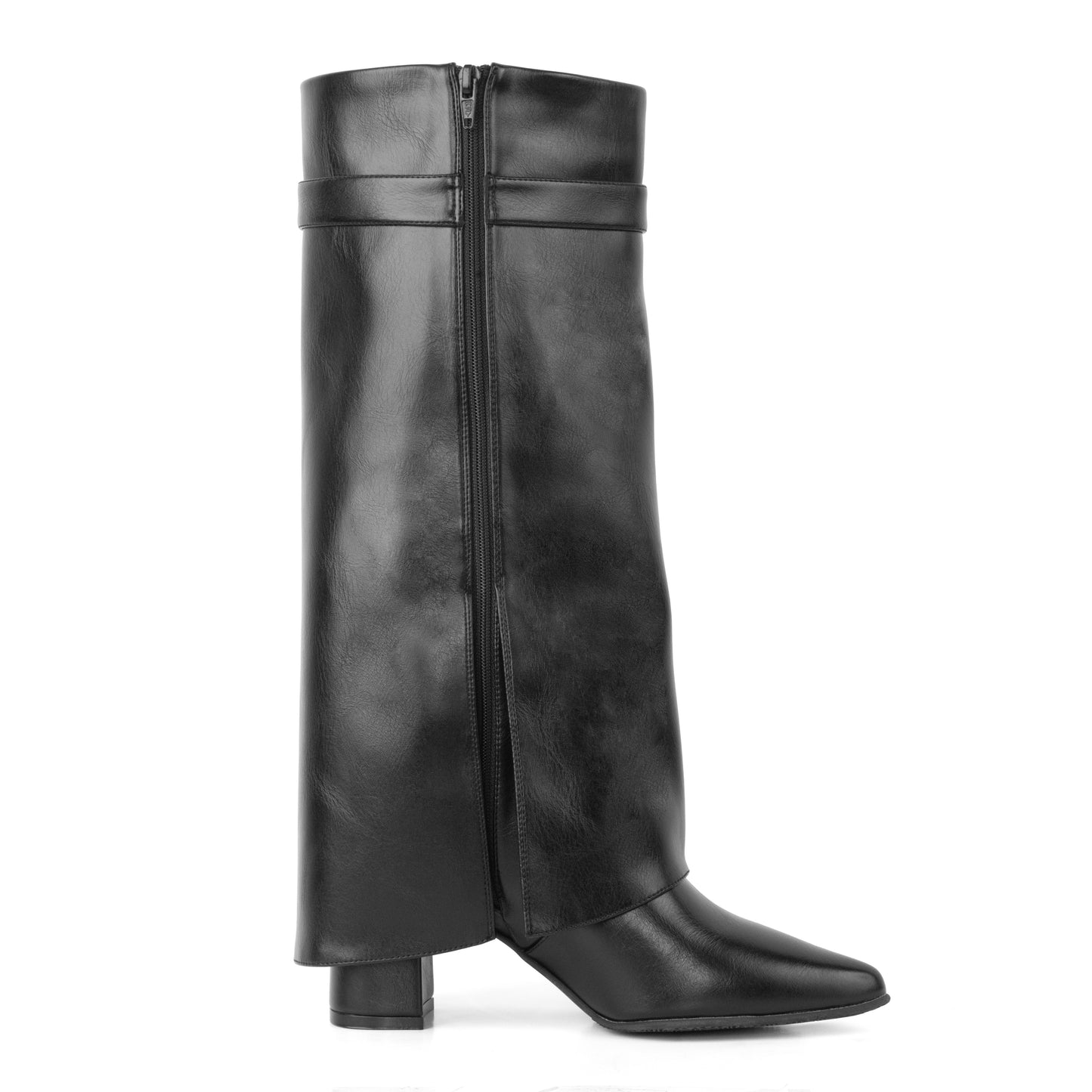 Bota Alta para Mujer – Shark 01 Negro