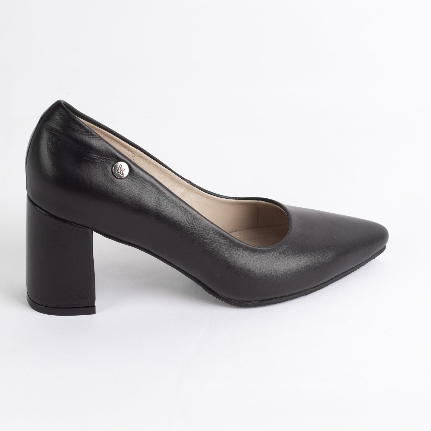 Stiletto Kalu 02 Negro– Zapato de Cuero