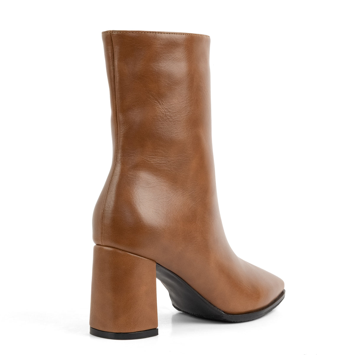 Women's Square Toe High Boot – Tara 01 Chocolate