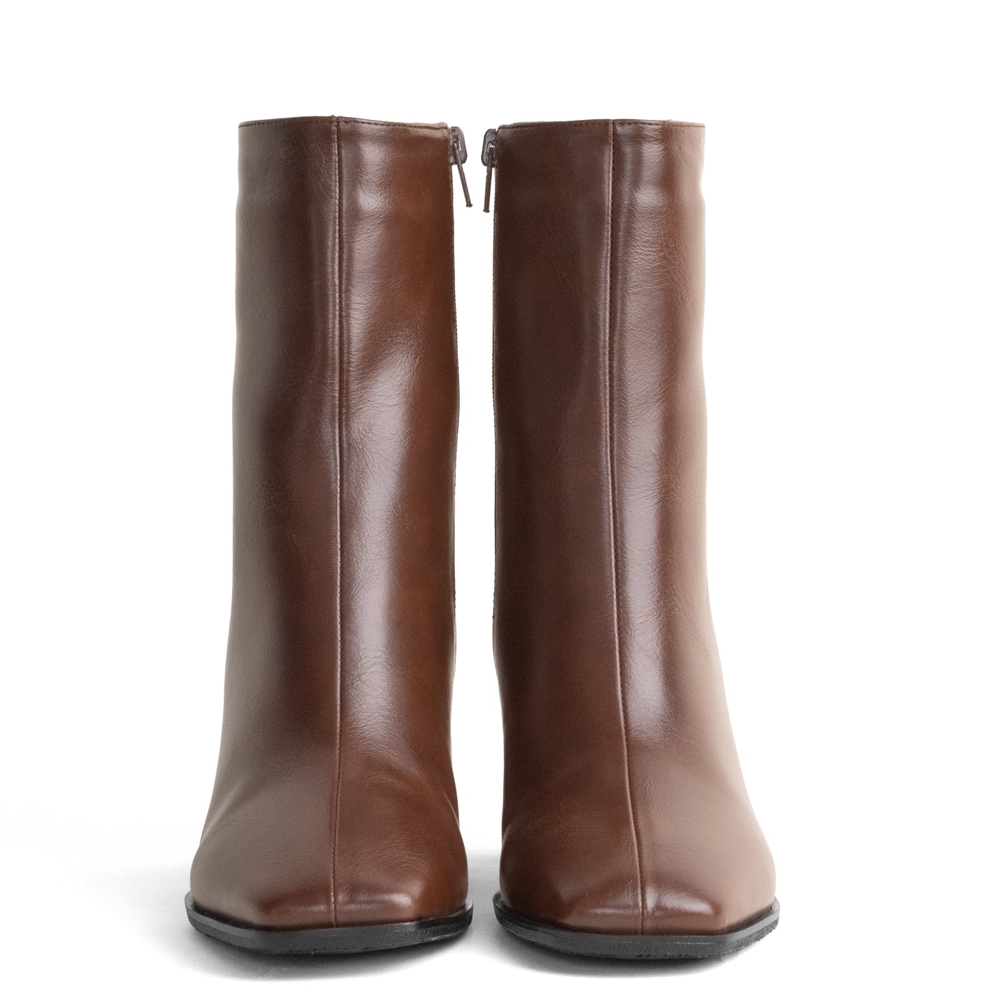 Women's Square Toe High Boot – Tara 01 Chocolate