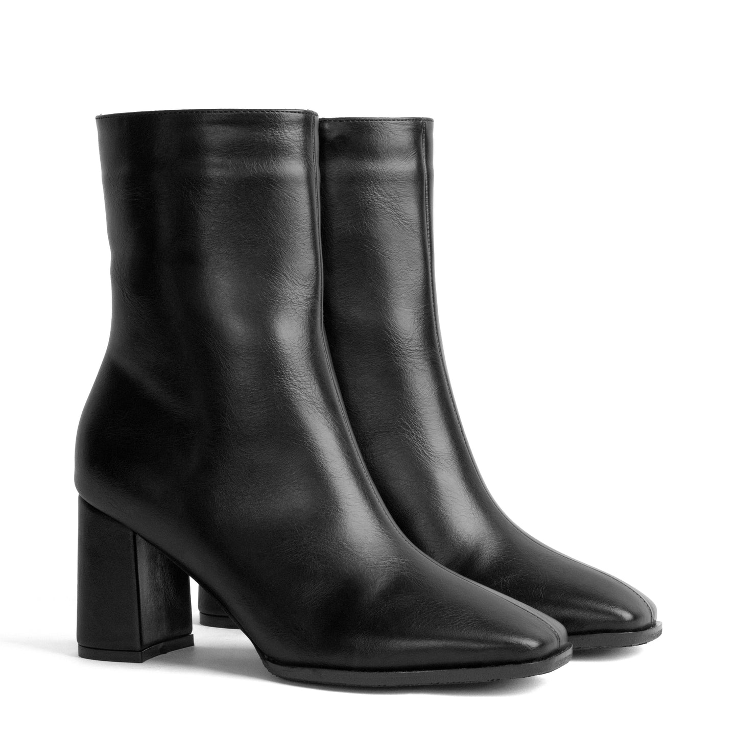 Women's Square Toe High Boot – Tara 01 Chocolate