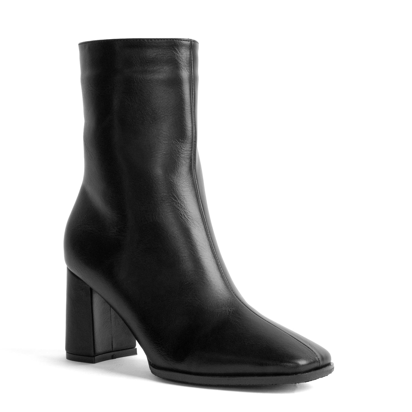 Women's Square Toe High Boot – Tara 01 Chocolate